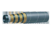 تقویت کننده مارپیچ سیم شیلنگ هیدرولیک فشار قوی سیاه SAE 100r12